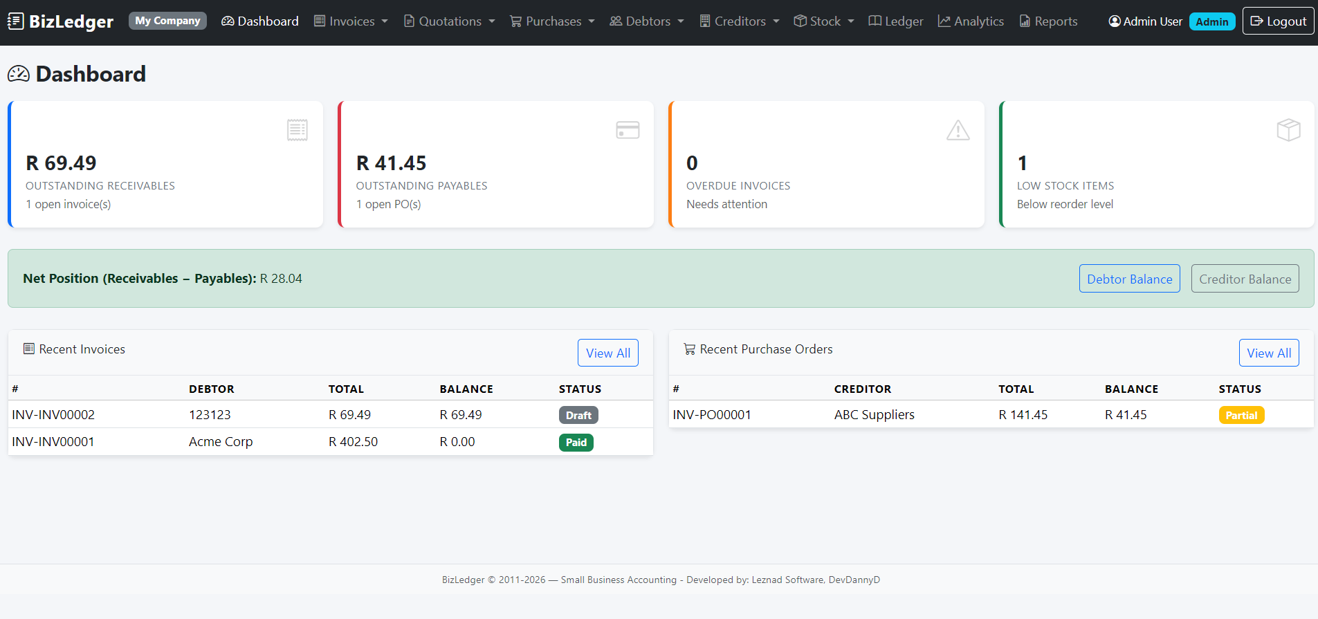 BizLedger